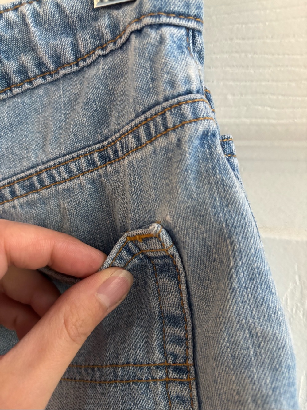 Polo by Ralph Lauren Light Blue Denim Shorts - Picture 8 of 9